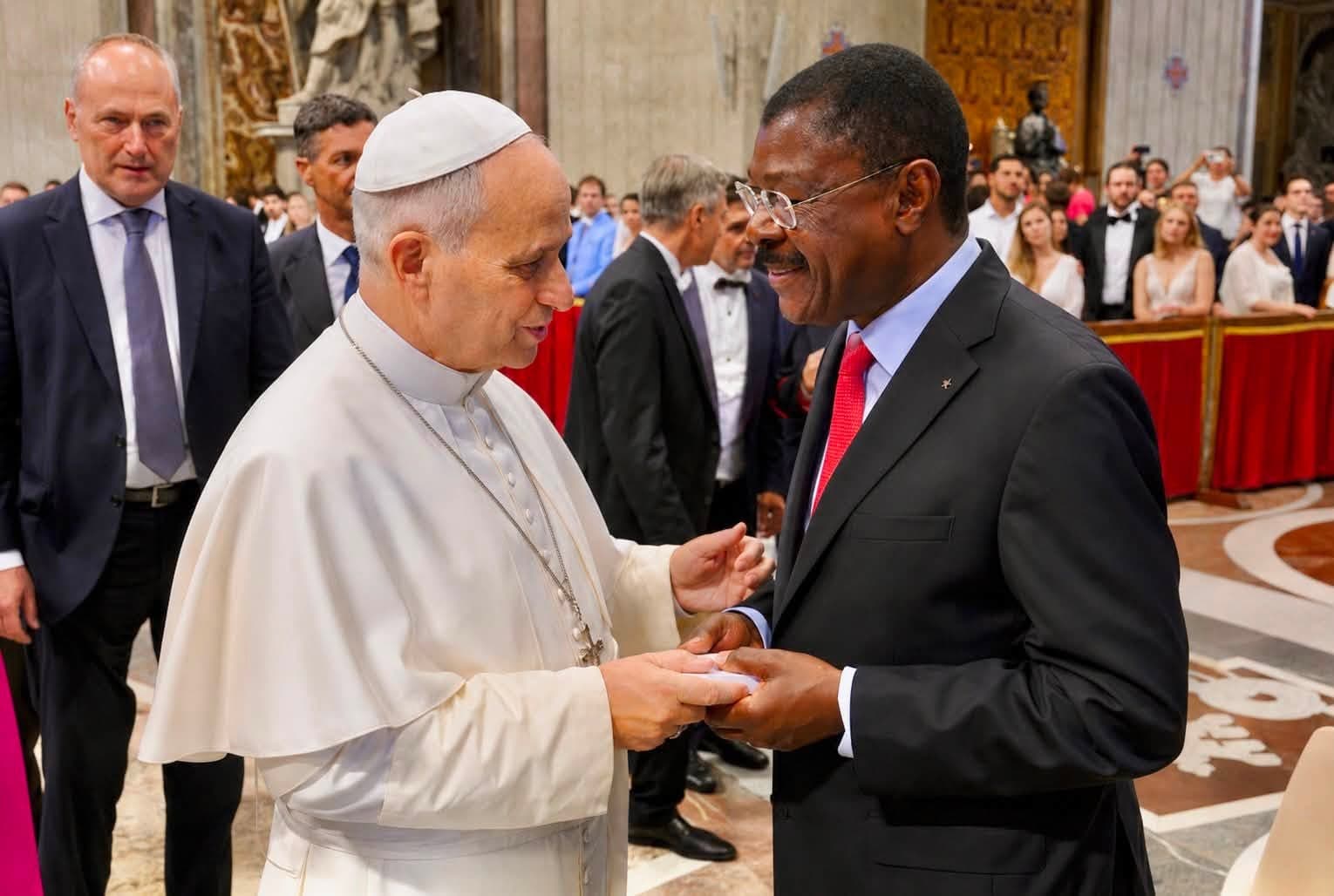 Wetang’ula Meets Pope Leo XIV at Vatican