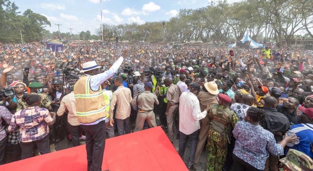 Ruto: Raila Was My Only Worthy Competitor, Not Today’s Opposition