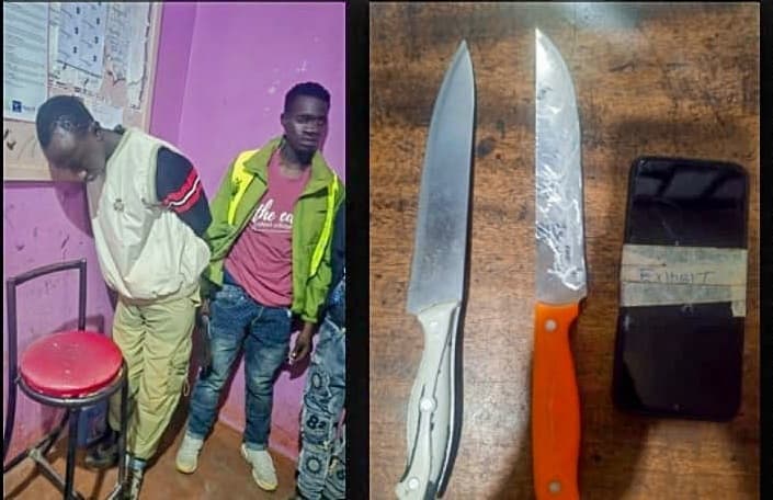 Two suspected phone snatchers arrested in Kasarani