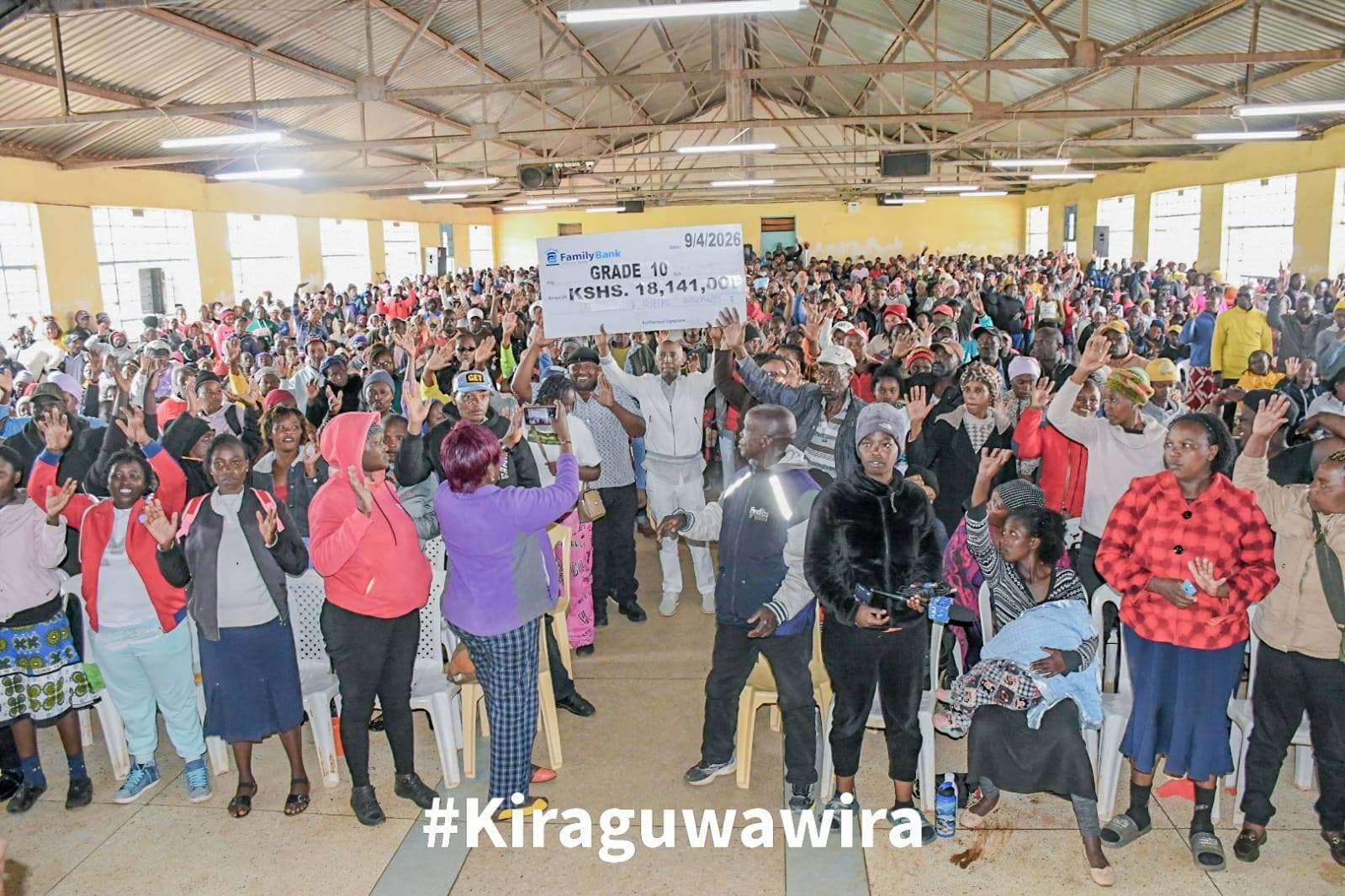 Limuru MP issues Sh18m Grade 10 bursaries