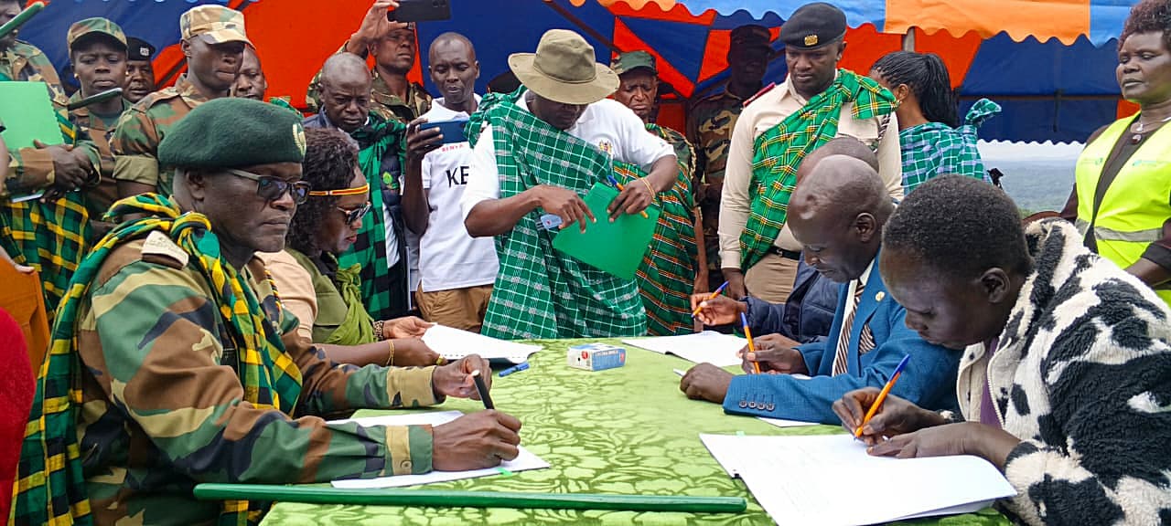 West Pokot community benefits as KFS signs forest management deal