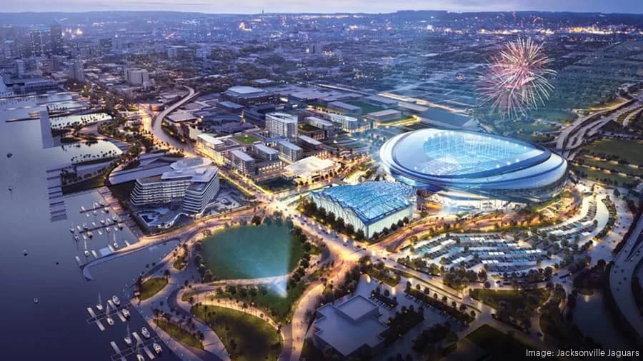 The $1.4B Jacksonville Jaguars EverBank Stadium Overhaul, Florida