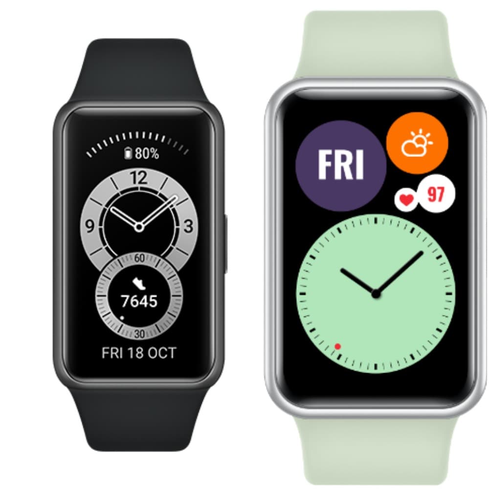 Huawei Band 6 Vs Huawei Watch Fit