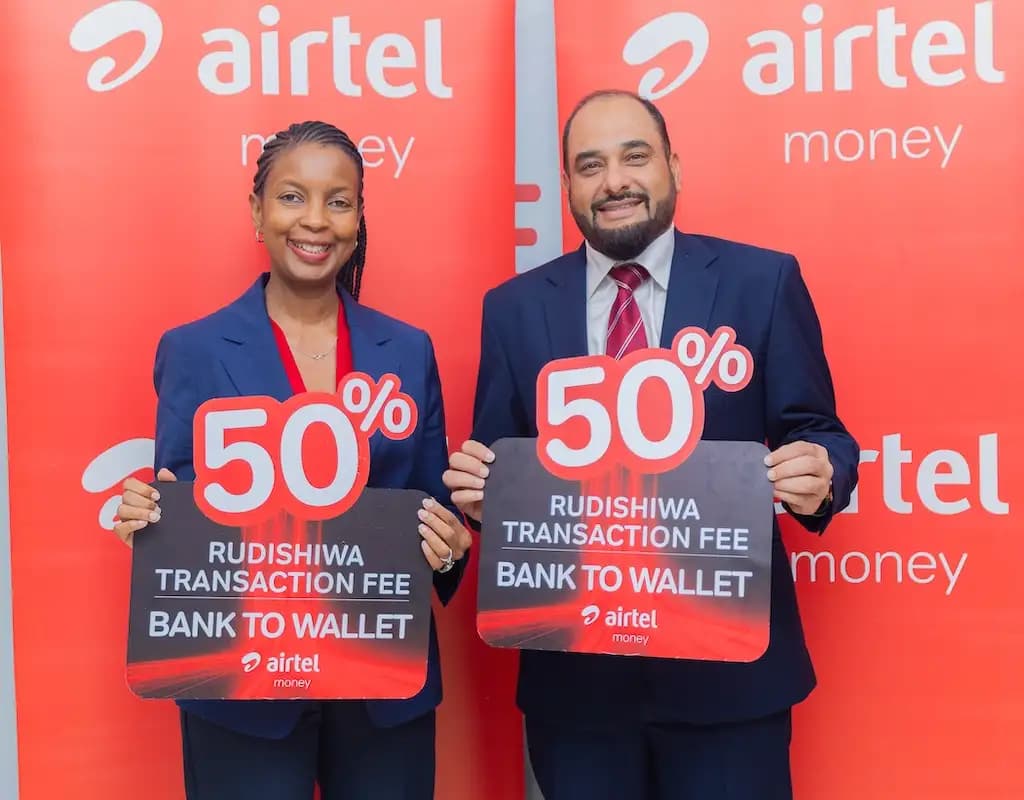 Airtel Money Extends ‘Rudishiwa’ Campaign to Bank-to-Wallet Transfers, Offering 50% Fee Reimbursement as Airtime