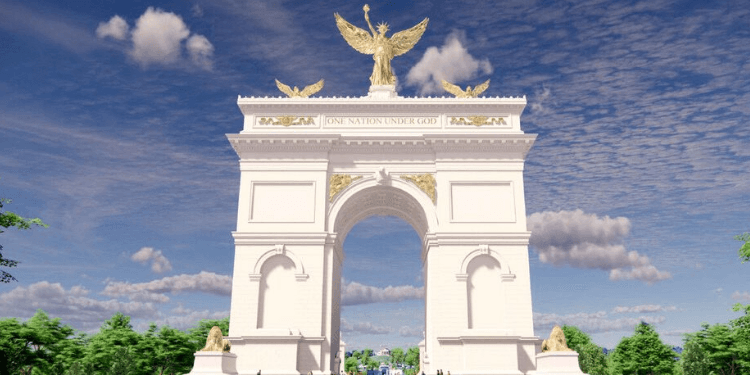 Trump’s Triumphal Arch Proposal Faces Pushback Over Costs, Location