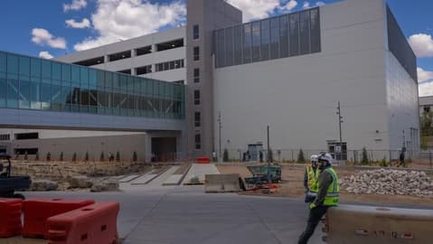The UNM Hospital $842M Critical Care Tower Project completed and opened