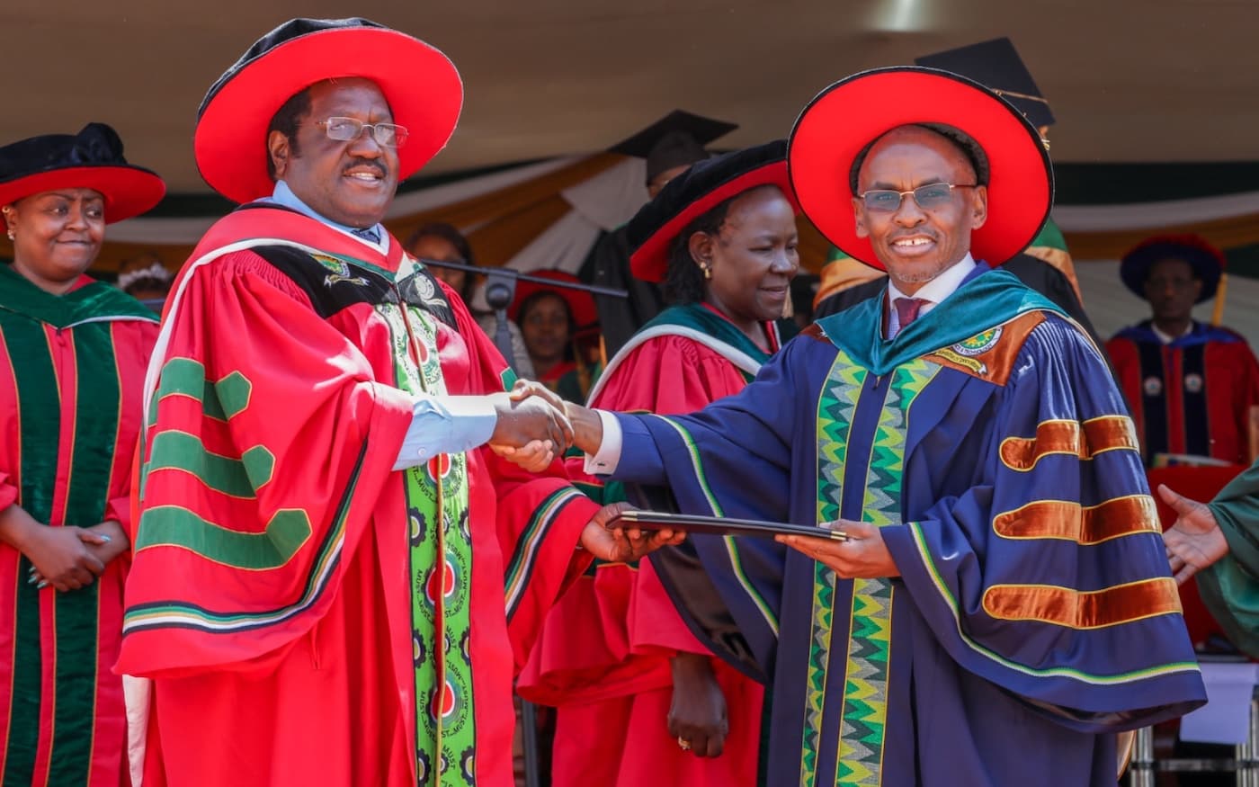 Safaricom CEO Honoured With PhD as First Year Meru University Chancellor
