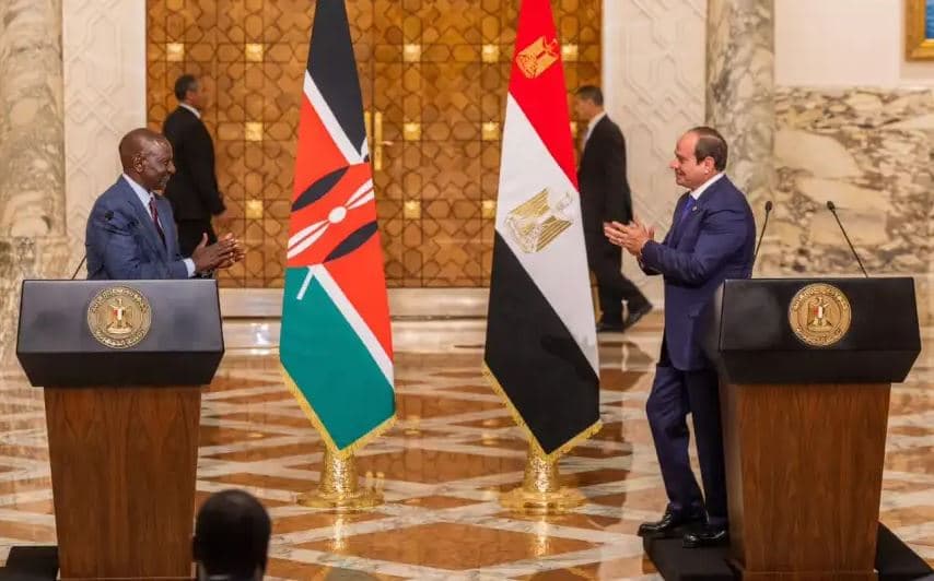 Ruto, El-Sisi Strengthen Kenya-Egypt Ties with 12 Key Agreements