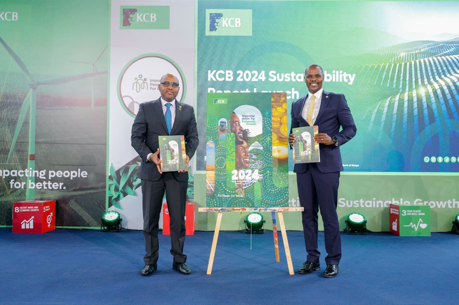 KCB’s green lending jumps 40% as Ksh. 53.2B funds energy transition & e-mobility