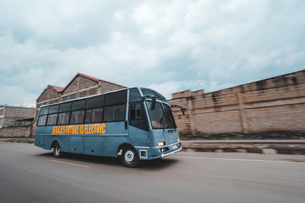 Kenya’s First Mass Transit Electric Bus To Charge Fully in One Hour