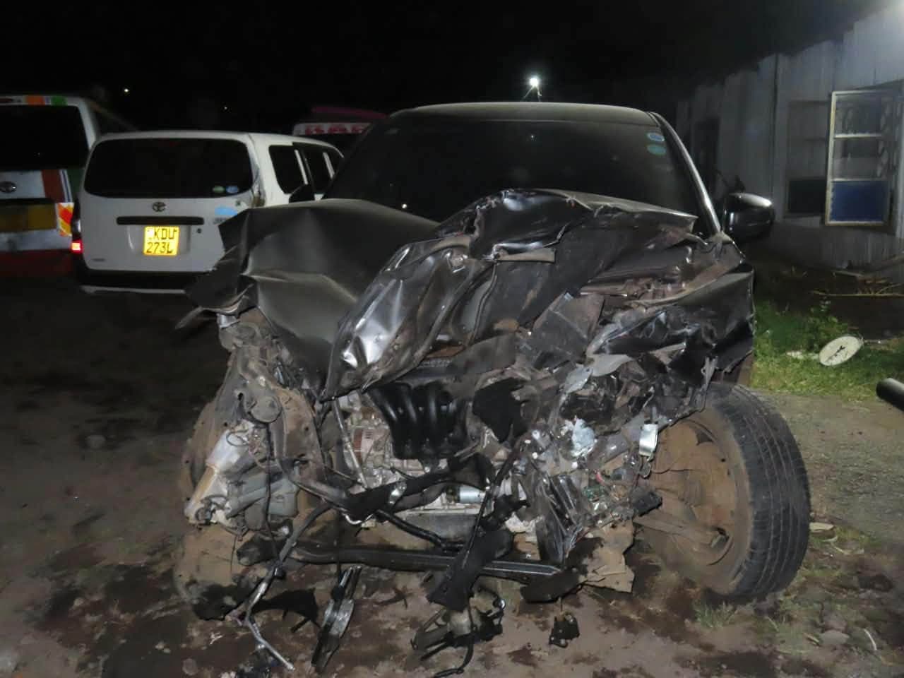 Bhang Worth Sh7.2 Million Recovered After Car Crashes Along Nakuru-Nairobi Highway