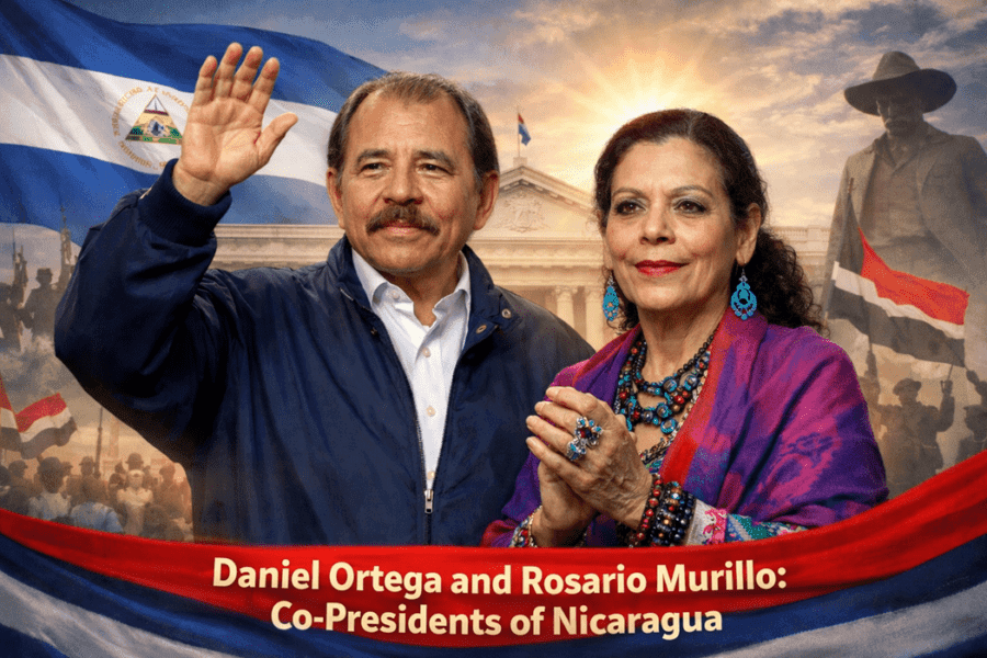 Nicaragua: The Only Country Ruled by Husband & Wife Presidency