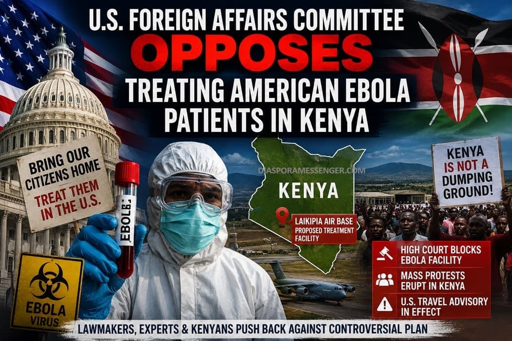 U.S. Committee Rejects Ebola Treatment Plan in Kenya: Why?