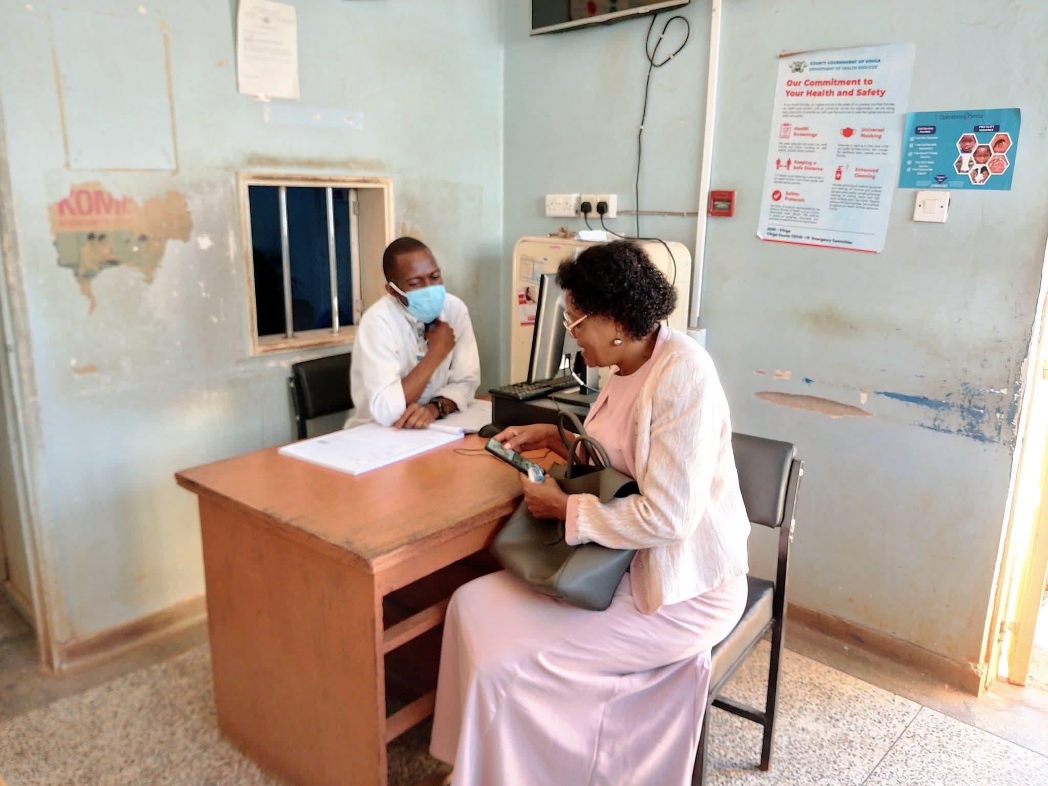Kedogo applauds transformation at Vihiga Teaching and Referral Hospital