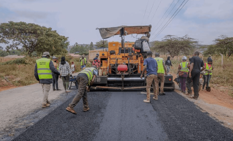Shell–Nachu–SGR road works reaches Mbomboini in Kikuyu