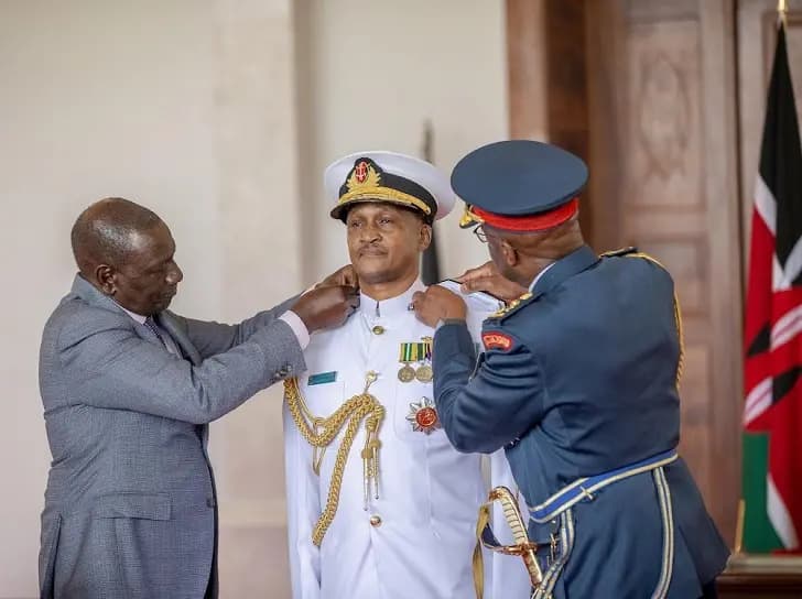 Lt Gen Charles Muriu Kahariri to Act as Chief of Defence Forces
