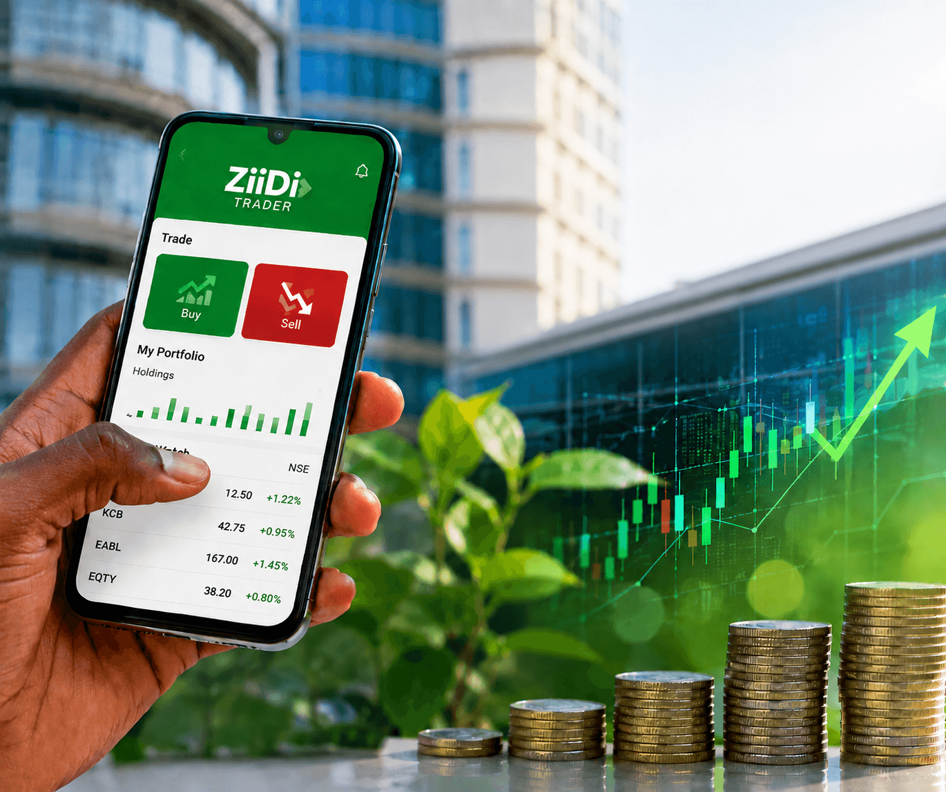 Ziidi Trader explained: Investment opportunities for M-PESA customers on My OneApp