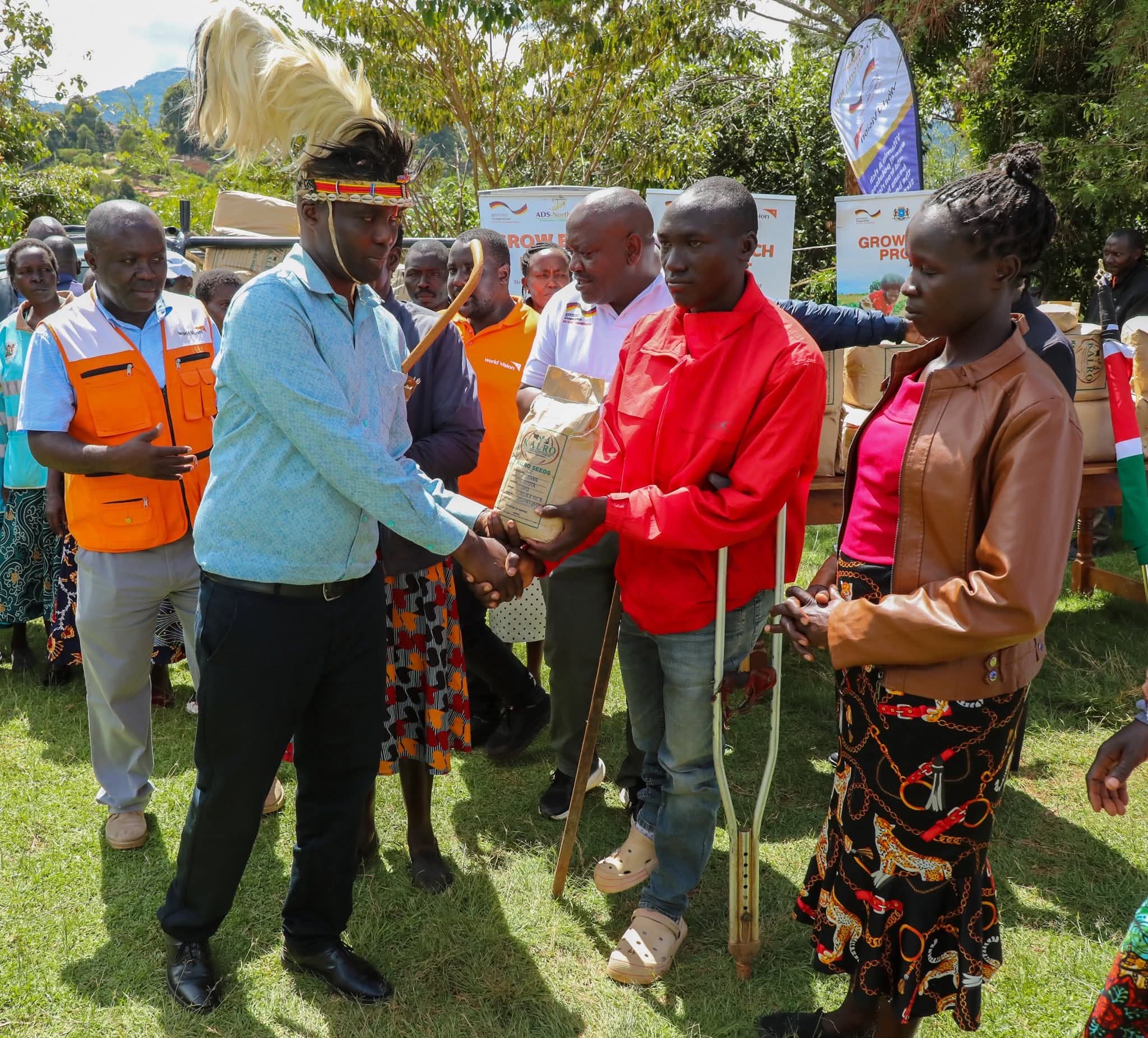 Elgeyo Marakwet distributes iron-rich Nyota beans to vulnerable households