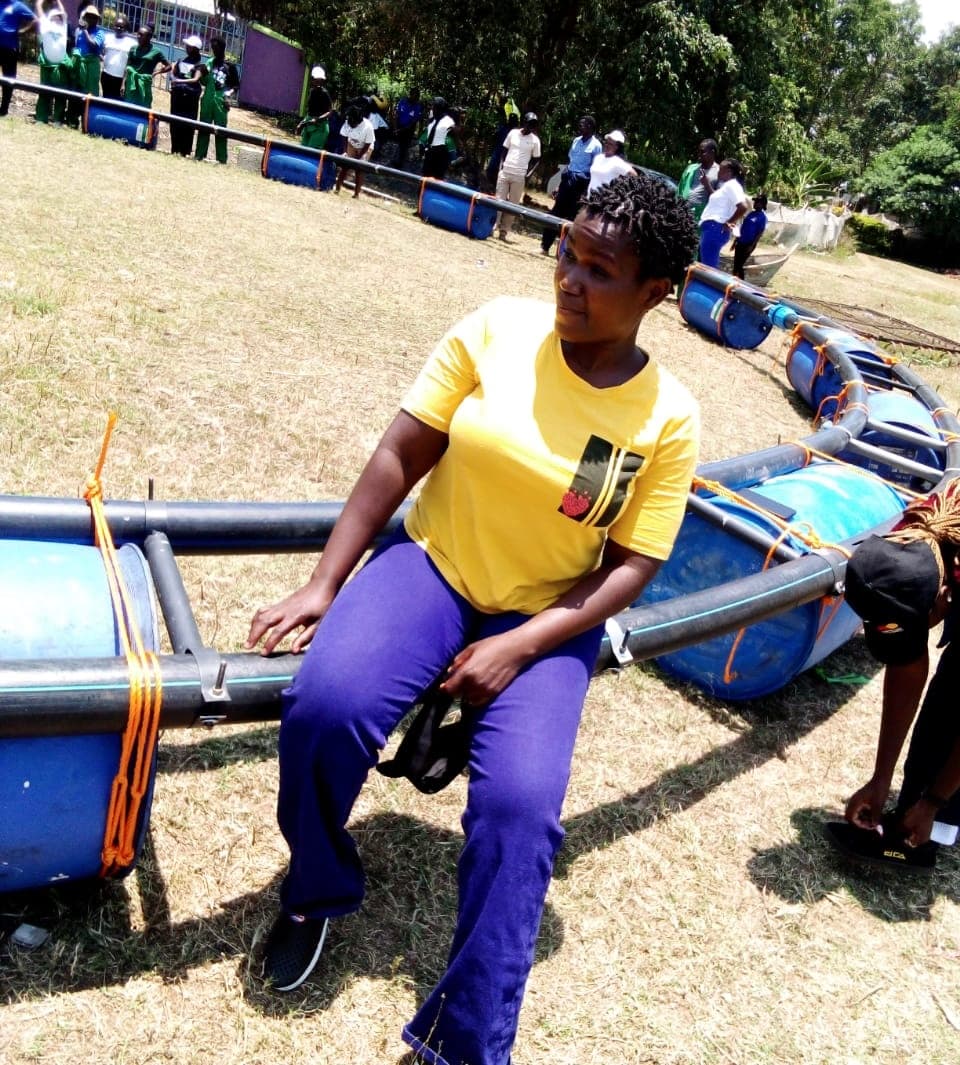 Homa Bay farmers making Sh3m per ½ year from fish farming cages