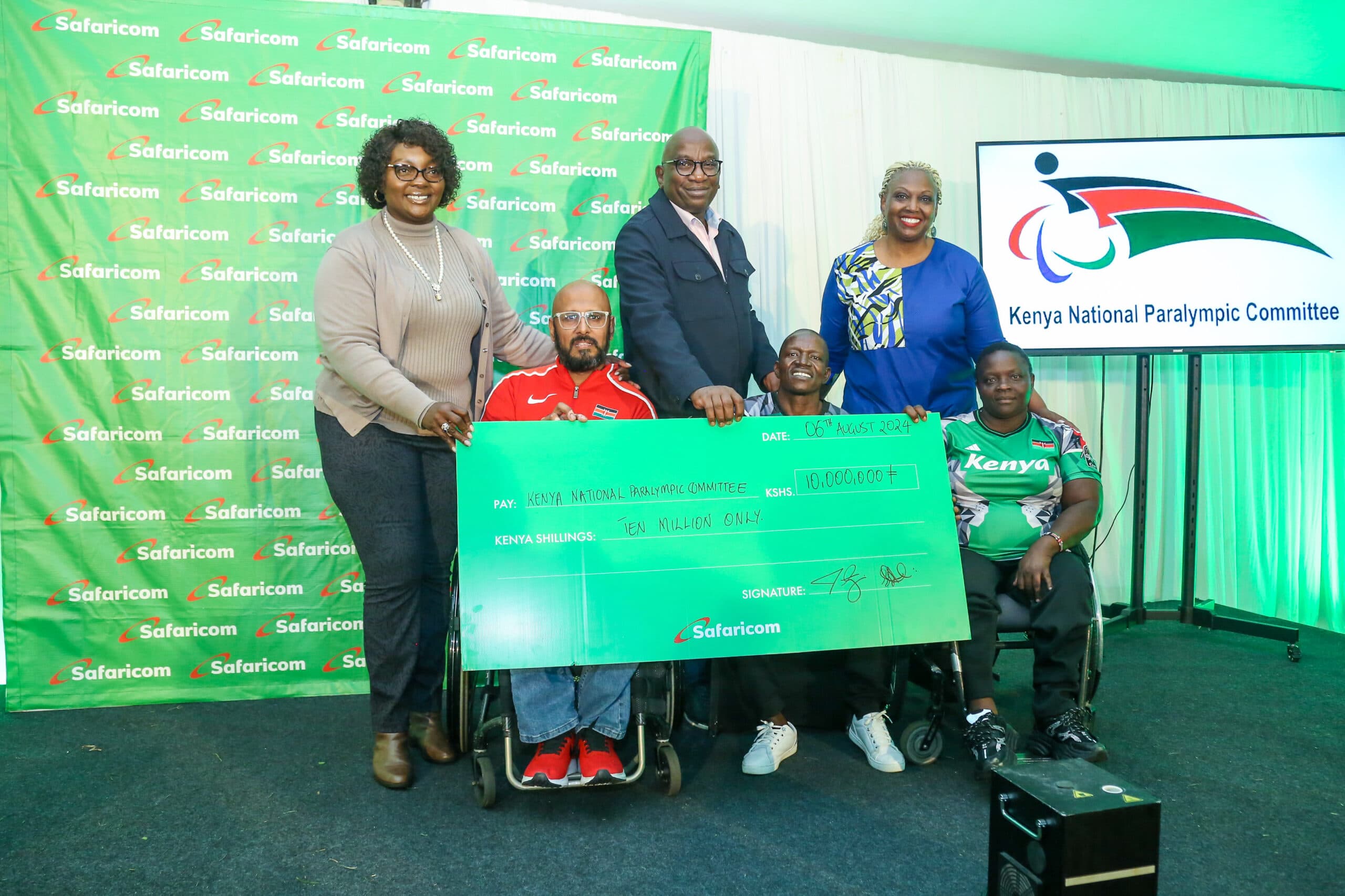 Safaricom sponsors Paralympics Team with Ksh. 10M ahead of Paris games