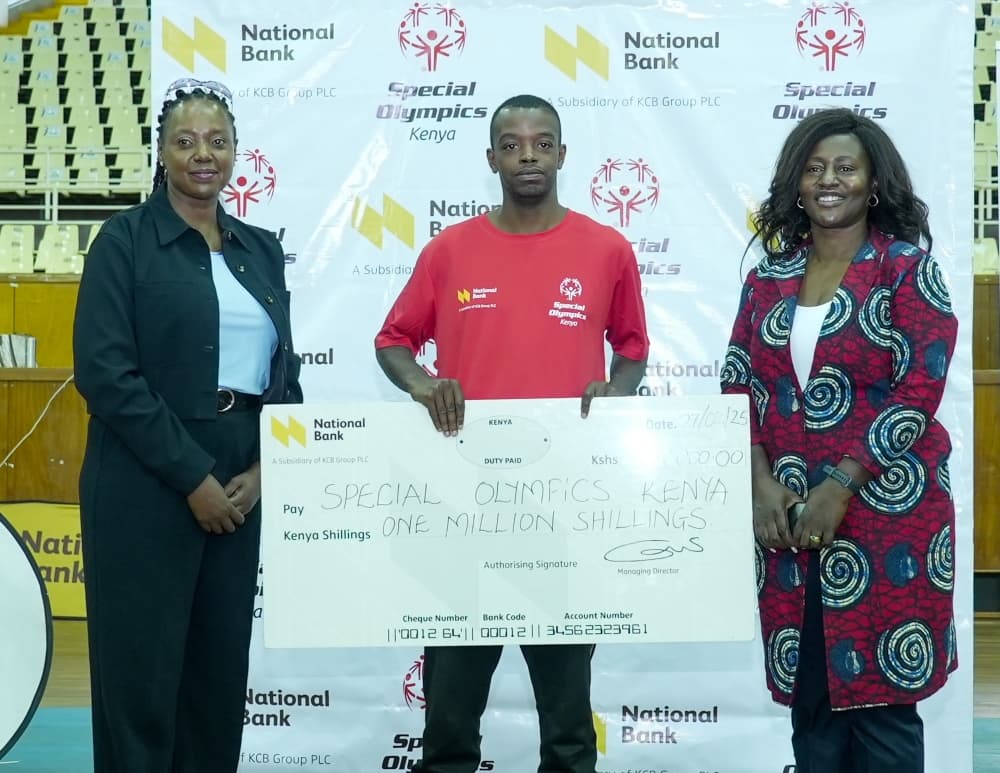 National Bank of Kenya backs special olympics Kenya with Kshs1M sponsorship
