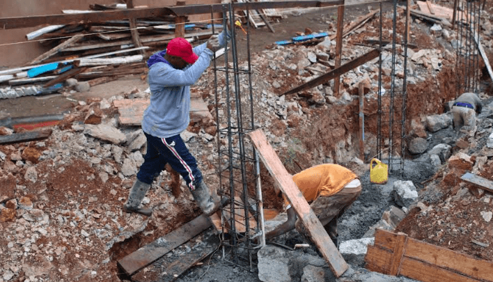 Construction of classrooms at Kiuu River Primary begins