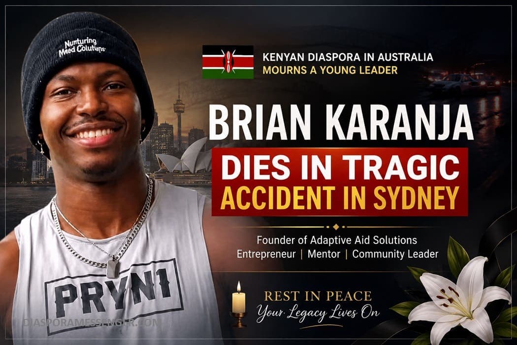 Brian Karanja Dies in Tragic Road Accident in Australia