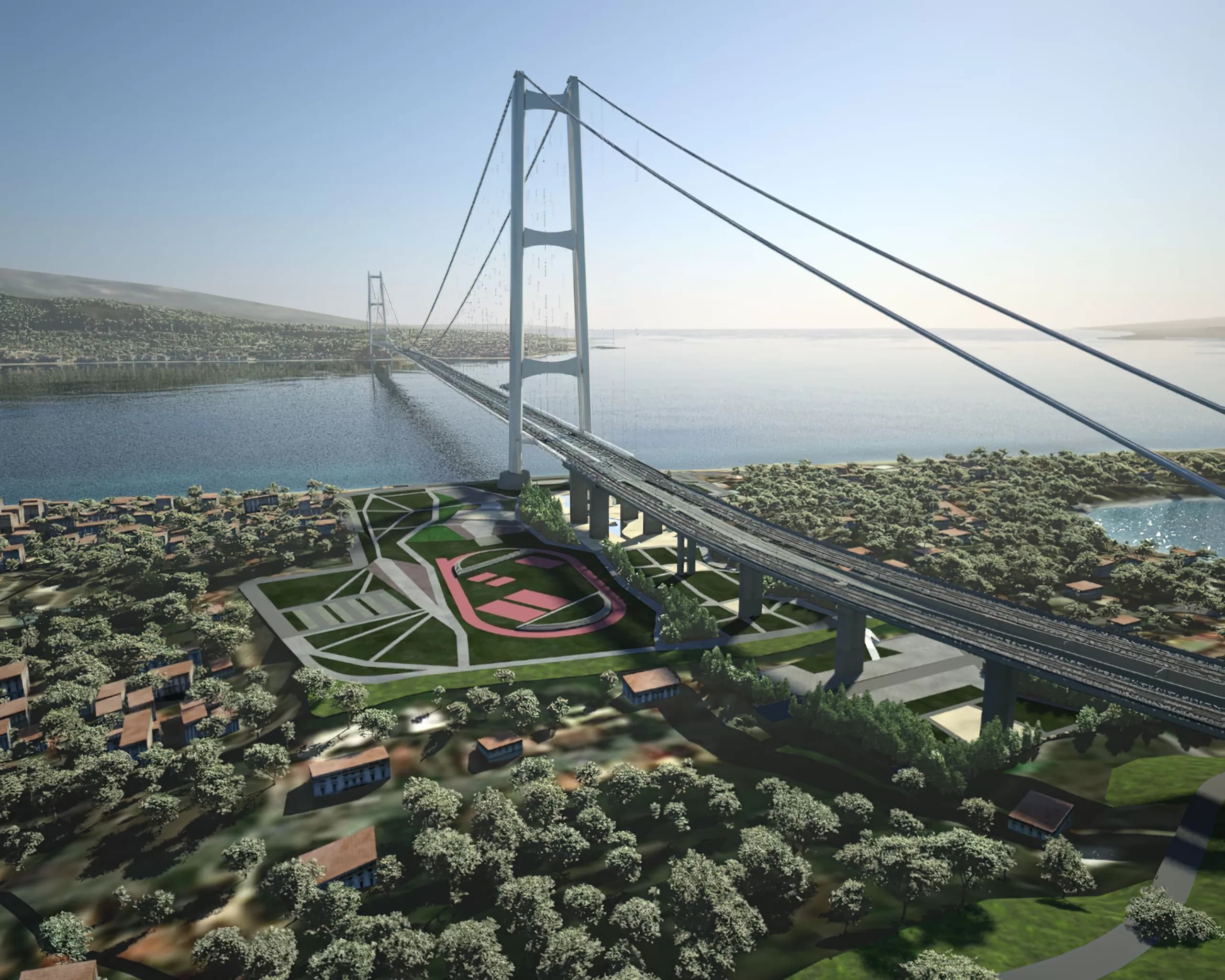 Completion of Italy’s Strait of Messina Bridge, World’s Longest Suspension Bridge, Set for 2032