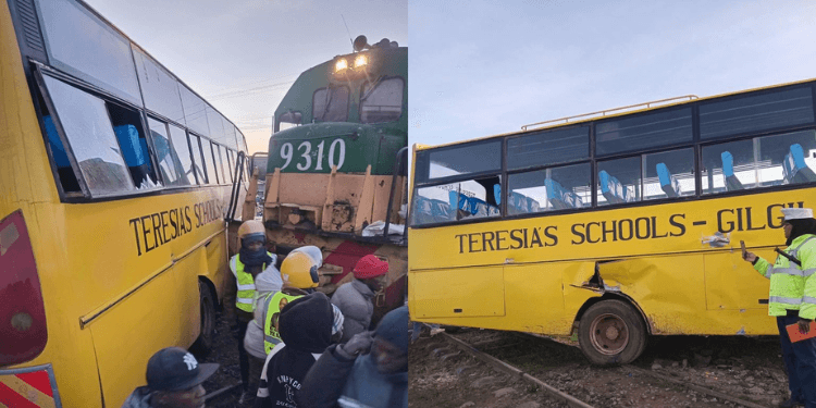 School Bus Collides With Train Along Gilgil–Nyahururu Road