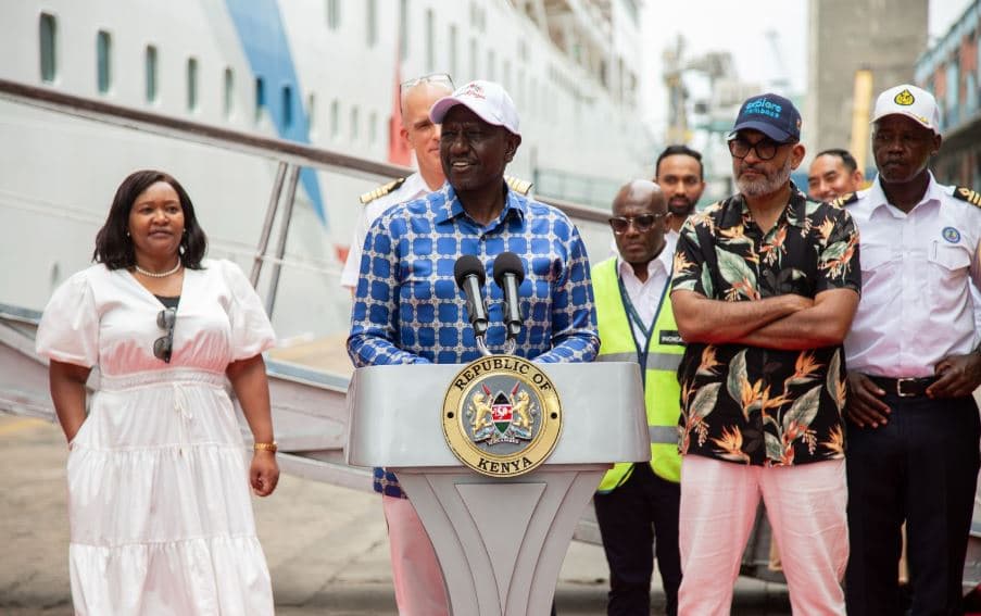 New Visa Rules: Ruto Pledges Hassle-Free Entry for Cruise Ship Passengers