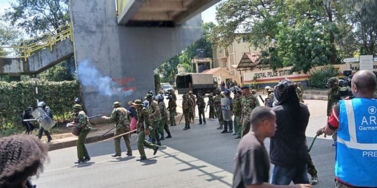 JUNE 25 PROTESTS UPDATE: Mass Arrests in Kajiado as Police Round Up 123 Youths