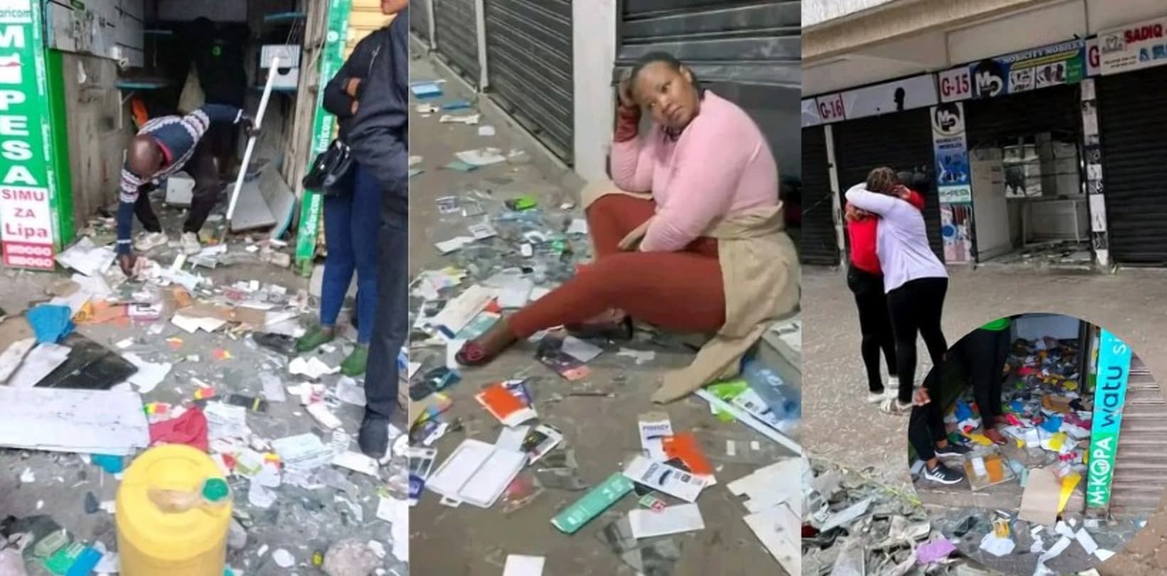 Business owners counting millions of losses after day of looting
