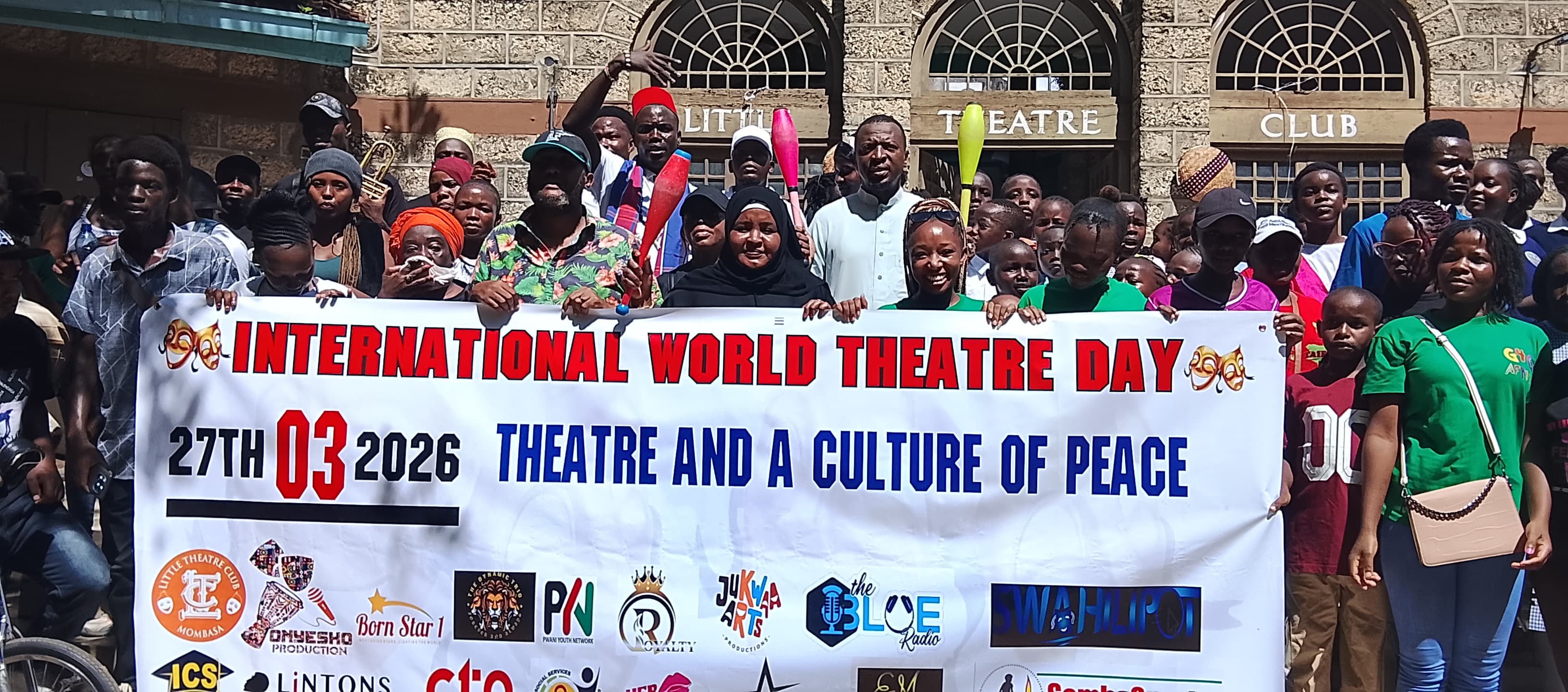 Mombasa pledges support for youth talent on World Theatre Day