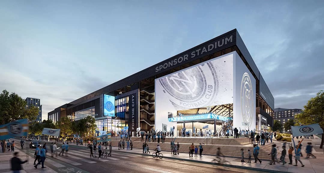 Construction Begins on New York City’s First-Ever Professional Soccer-Specific Stadium, Etihad Park