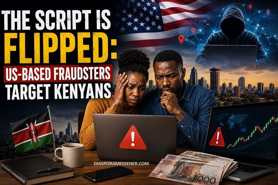 The Script is Flipped: US-Based Fraudsters Target Kenyans