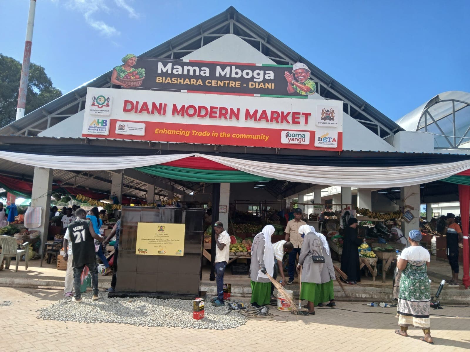 Diani traders embrace new market