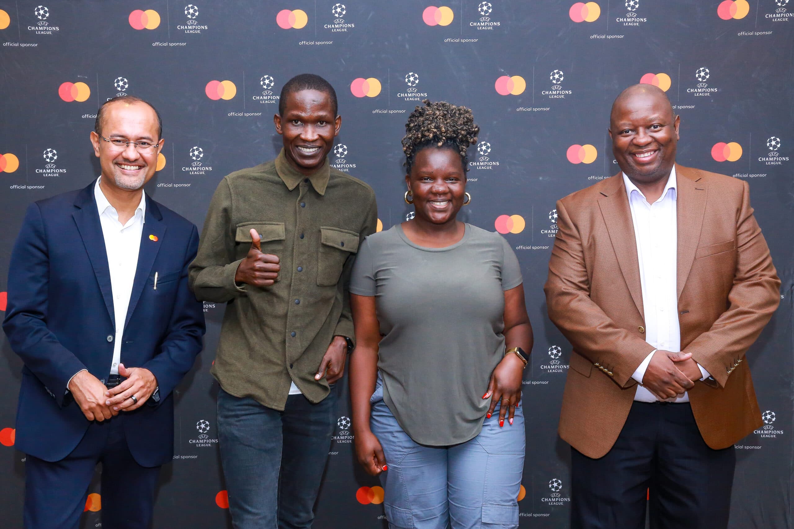 Gibson Okwara wins luxury trip to Amboseli in the KCB UEFA Mastercard Priceless Campaign