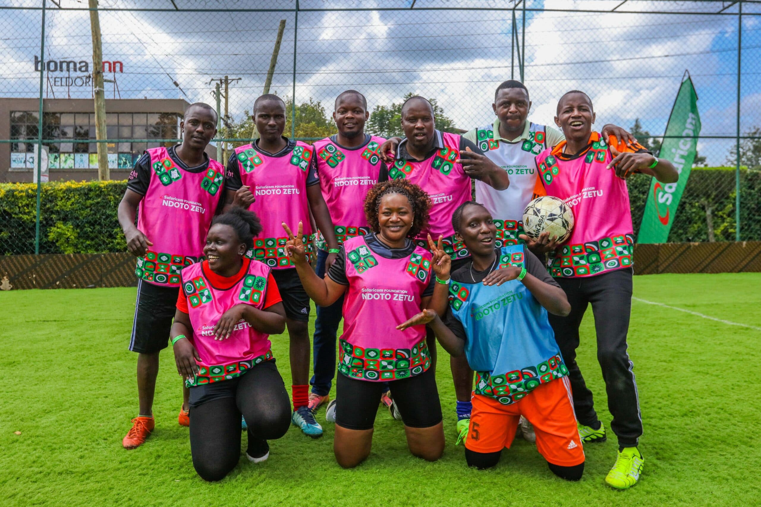 Kitale Media Team A wins the Safaricom 5 aside Rift Valley regional tournament