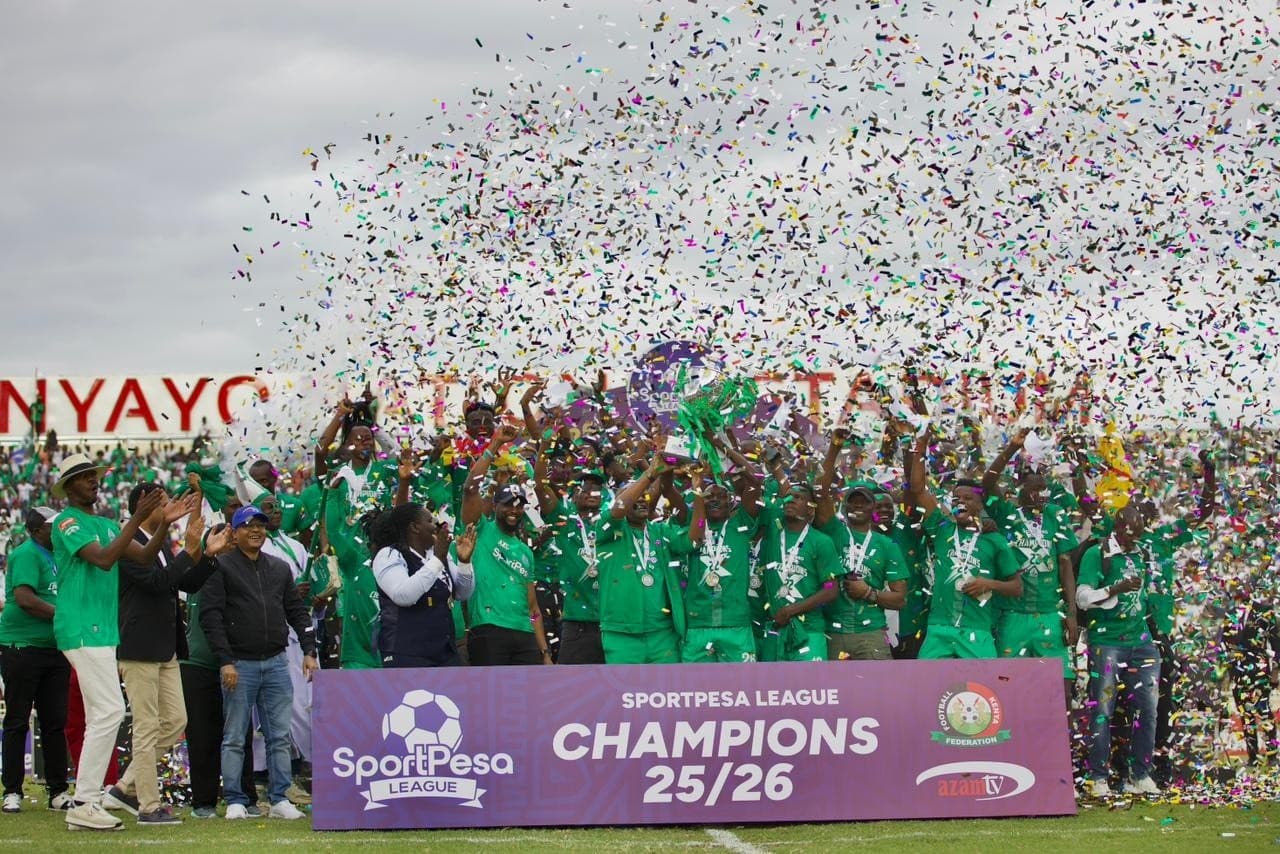Gor Mahia crowned FKF PL 2025/26 Champions