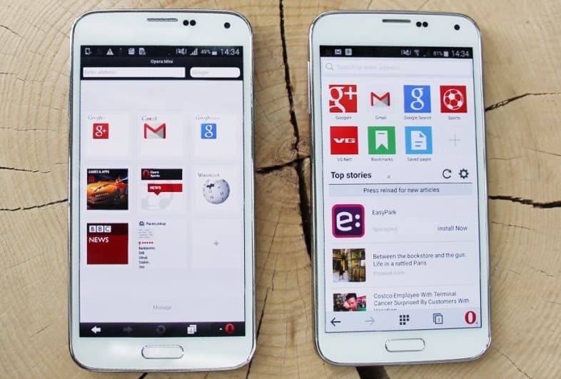 Opera Mini now has PIN protected browsing