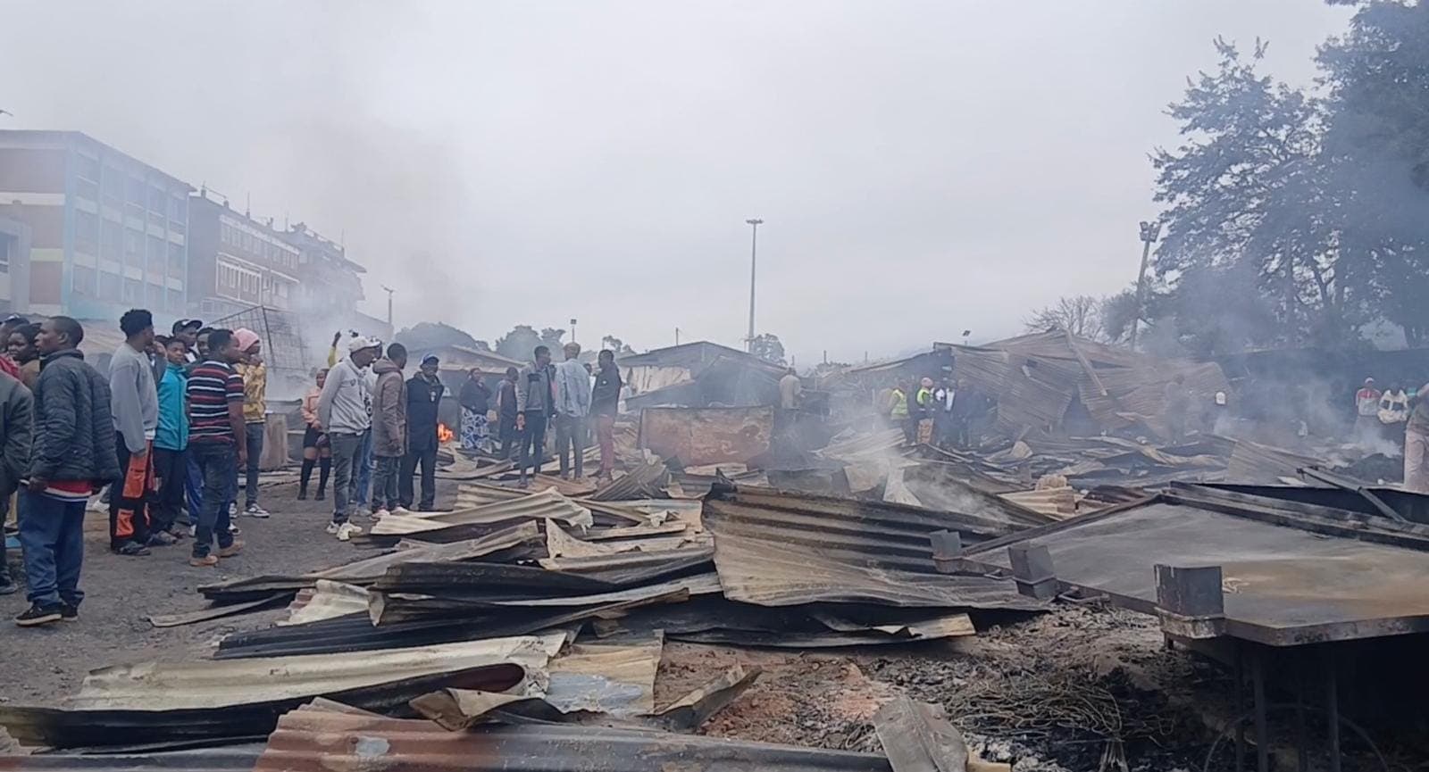 Traders lose millions as fire razes Machakos Mitumba Market