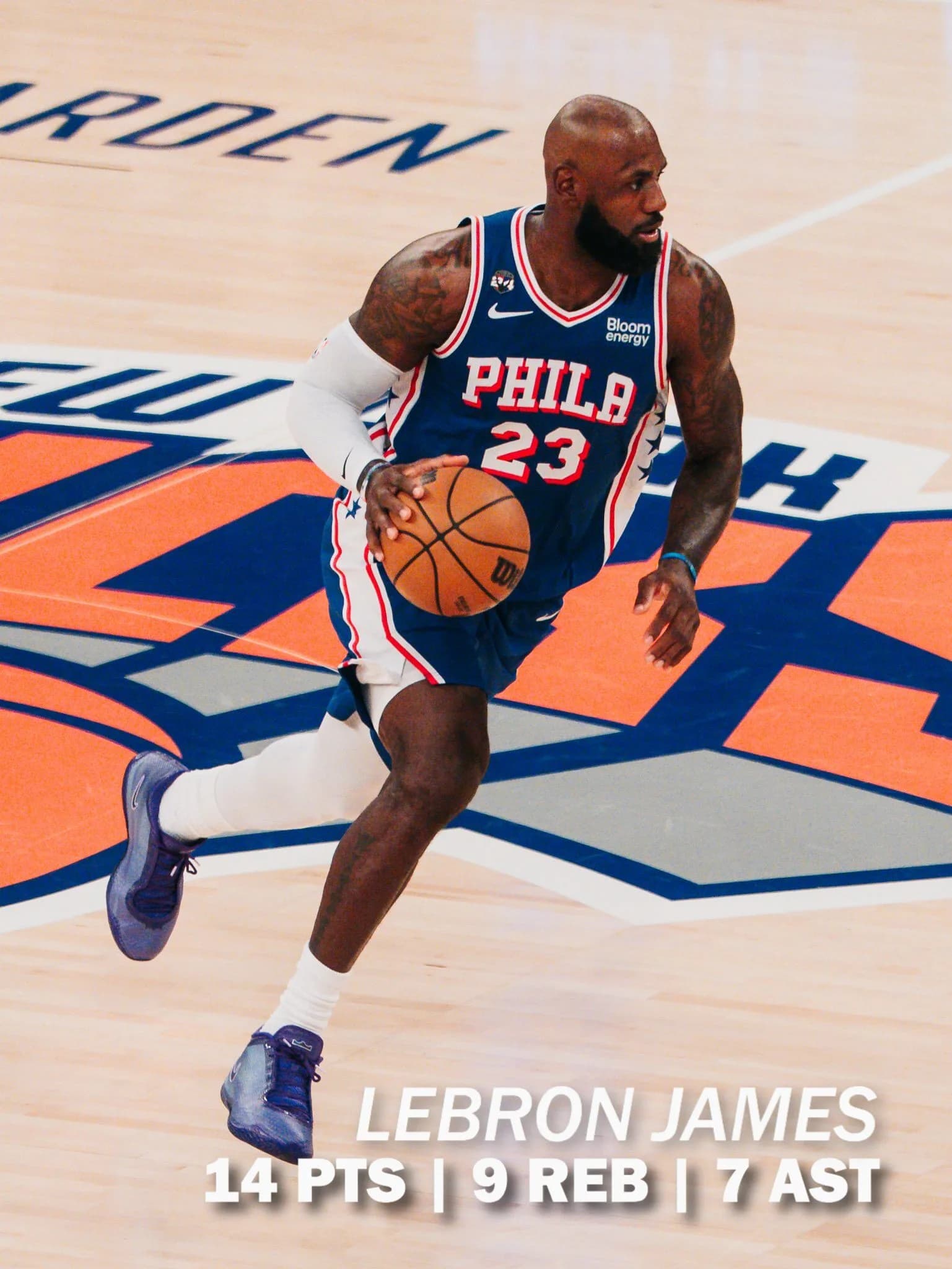 LeBron James’ 76ers beat Knicks on NBA opening night