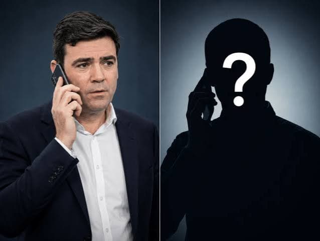 Burnham exchanged messages with person posing as Trump’s chief of staff