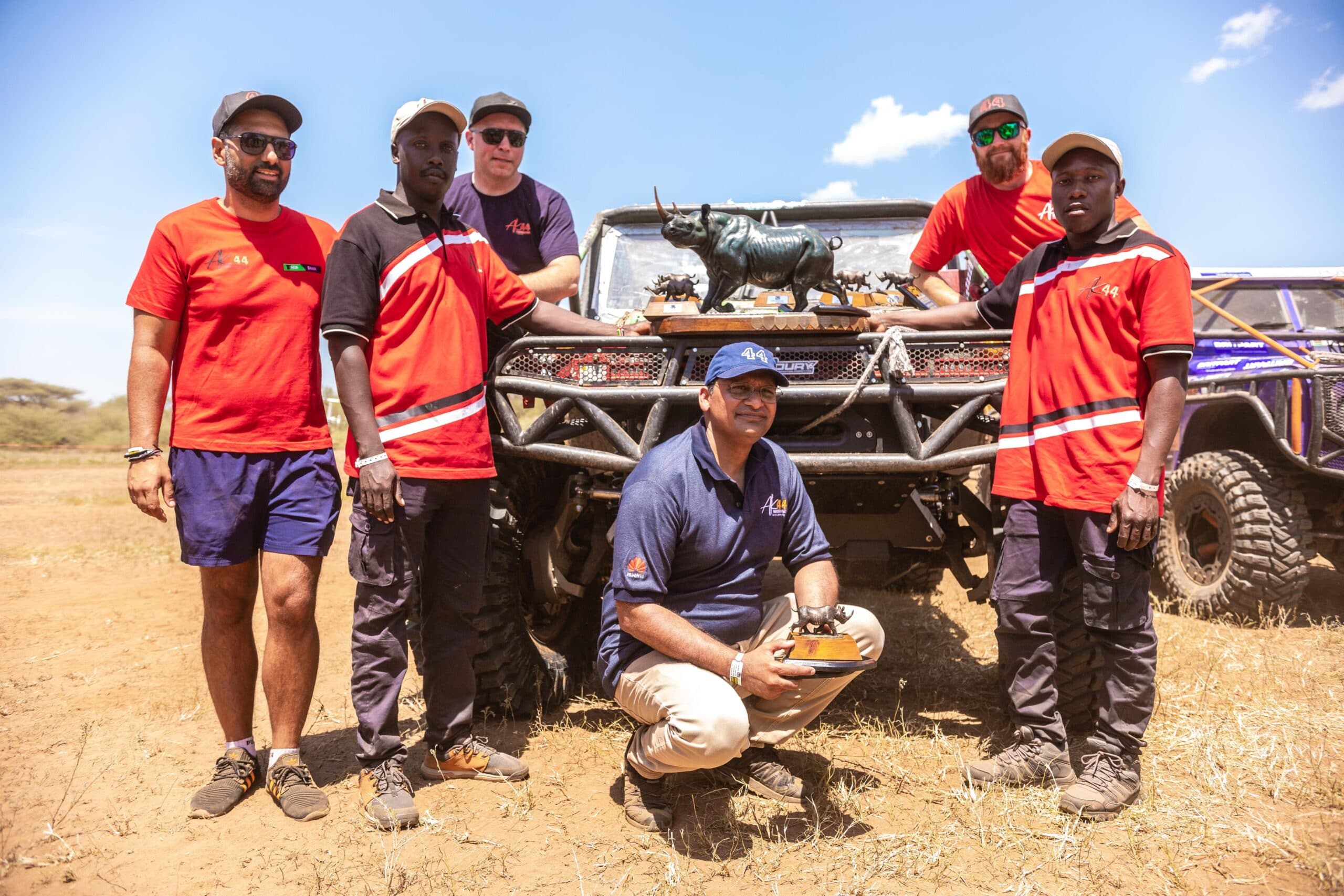 Adil Khawaja & Car 44 crowned top fundraisers at Rhino Charge 2025