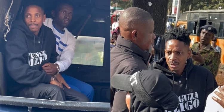 Eric Omondi Arrested in Nairobi CBD
