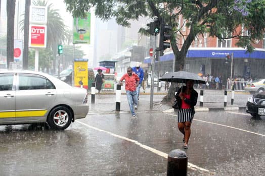 Nairobi Weather Alert: Moderate Rains Possible on Monday Evening