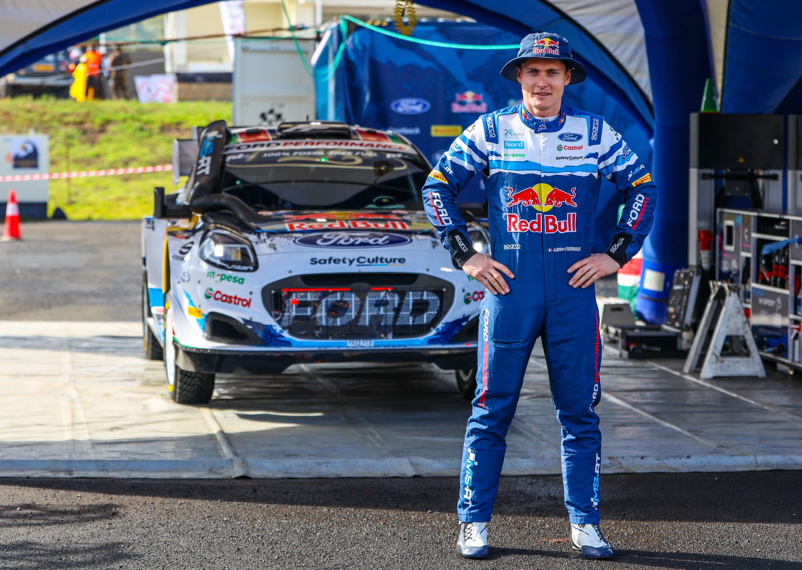 M-PESA Global sponsors M-Sport Ford driver Adrien Fourmaux for Ksh. 20 million