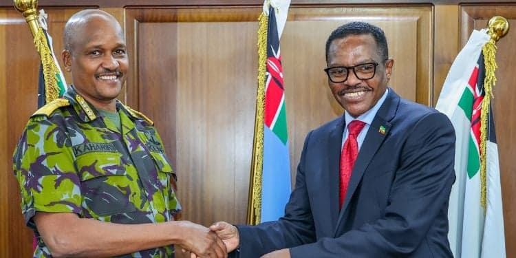 Details of Closed Meeting Between Kenya KDF Boss and Ethiopian Military Chief