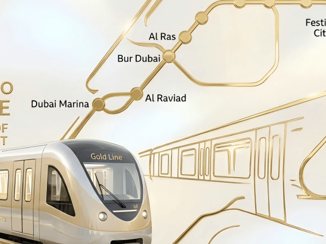 $9.2 Billion Dubai Gold Line Metro Prequalification Opens