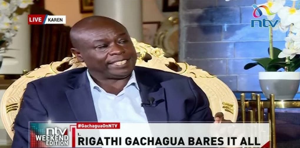 Gachagua Criticizes Ruto’s Reaction to AI Coffin Images and Moral Hypocrisy